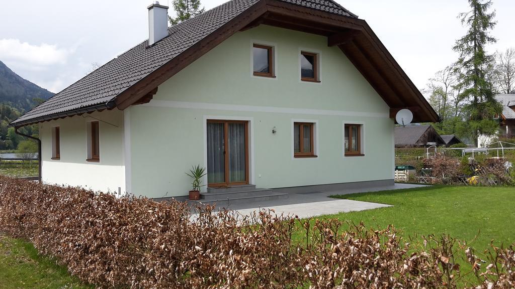 Haus Seehof - Ferienhaus Abersee Exteriör bild
