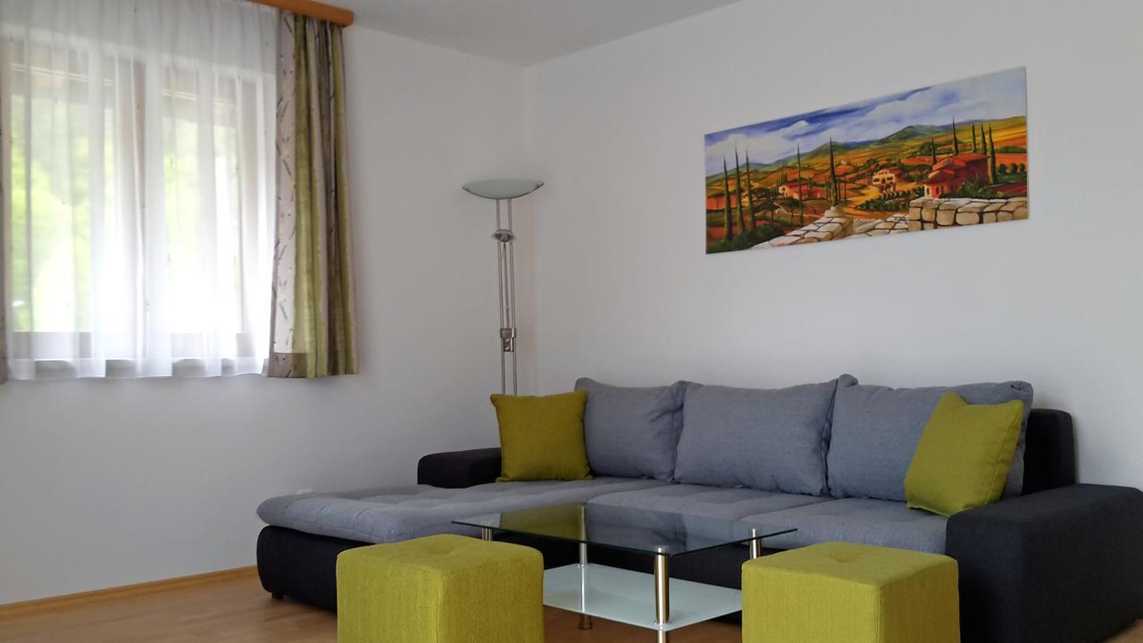Haus Seehof - Ferienhaus Abersee Exteriör bild