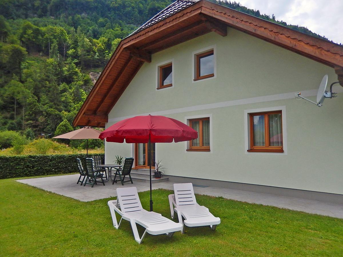 Haus Seehof - Ferienhaus Abersee Exteriör bild