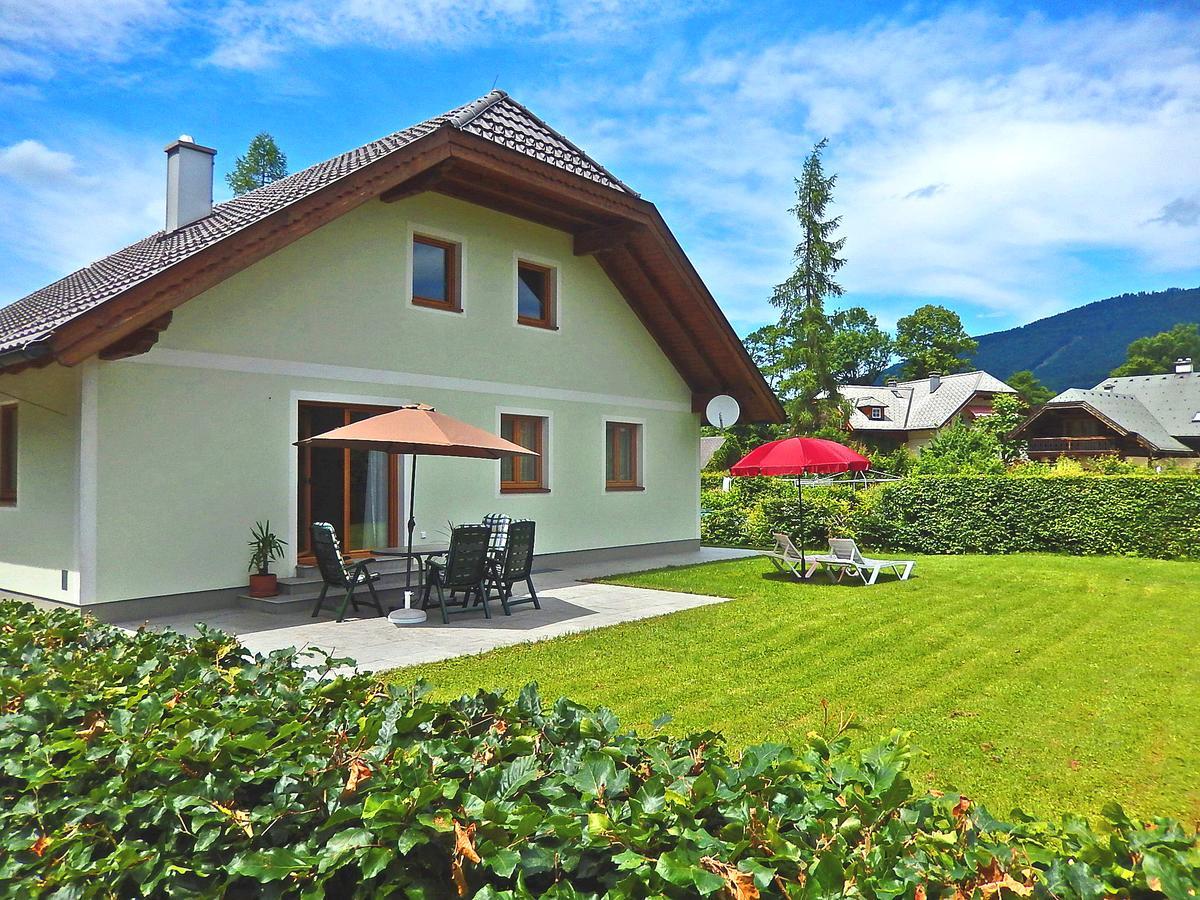 Haus Seehof - Ferienhaus Abersee Exteriör bild