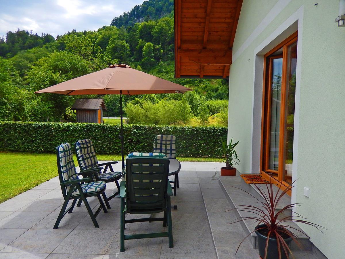 Haus Seehof - Ferienhaus Abersee Exteriör bild